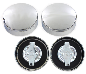 Eaton Gas Cap Set Vented Chrome BT36-38