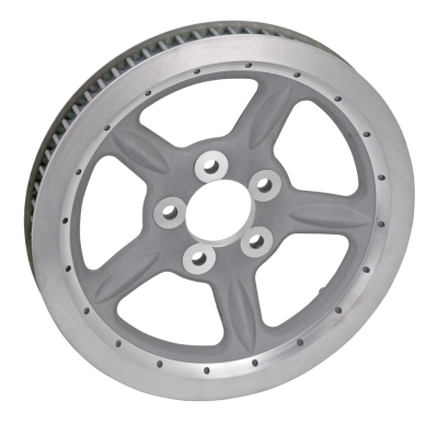 GZP rr pulley silver XL91-99 61T 1.125" (FR)