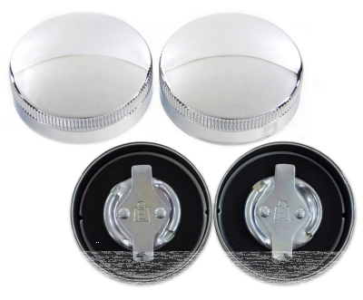 Eaton Gas Cap Set Vented Chrome BT39-64 (GB)