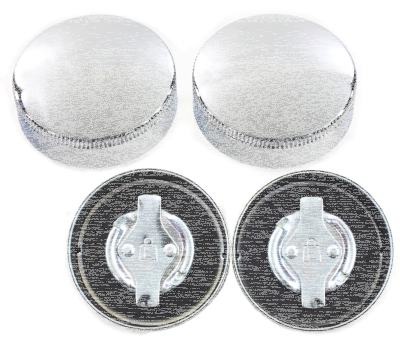 Eaton Gas Cap Set Vented Chrome BT36-38 (ES)