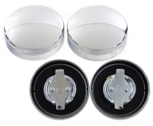 Eaton Gas Cap Set Vented Chrome BT39-64 (ES)