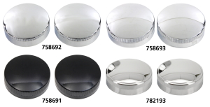 Eaton Gas Cap Set Vented Chrome BT36-38 (IT)