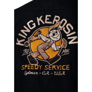 King Kerosin Speedy service work shirt Size L