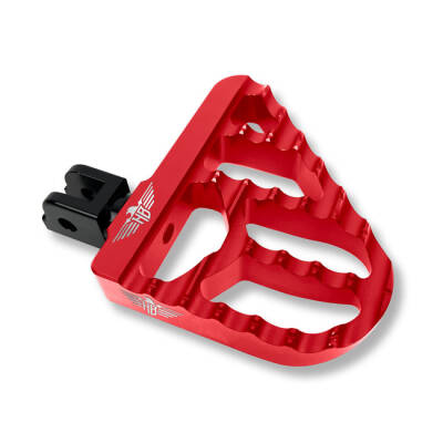 HeinzBikes, mini floorboards performance driver V2. Red