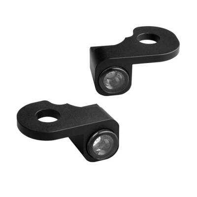 HeinzBikes, Nano below bar turn signals. Black