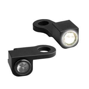 HeinzBikes, Nano below bar turn signals. Black with PL