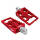 *6 DAYS EXTRA TRANSIT TIME* HeinzBikes, MX foot pegs V1. Red