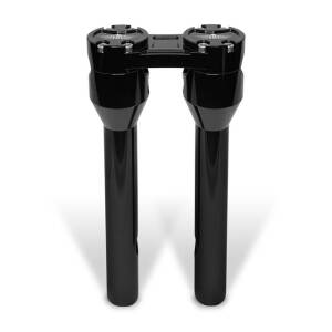 HeinzBikes, Clubstyle straight risers 10". Black/Black