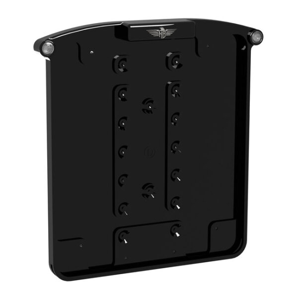 *6 DAYS EXTRA TRANSIT TIME* HeinzBikes, All-in-1 Nano license plate holder. Black