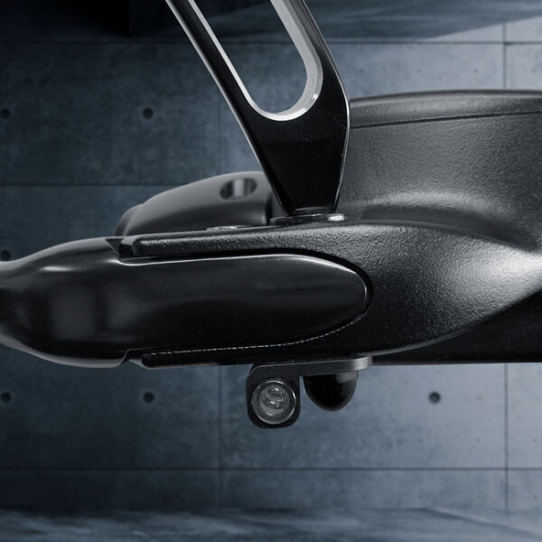 HeinzBikes, Nano below bar turn signals. Black with PL