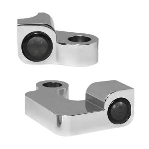 HeinzBikes, Nano below bar turn signals. Chrome with PL