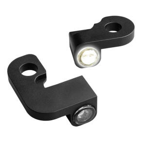 HeinzBikes, Nano below bar turn signals. Black