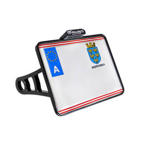 *6 DAYS EXTRA TRANSIT TIME* HeinzBikes, side mount license plate holder kit. Black anod