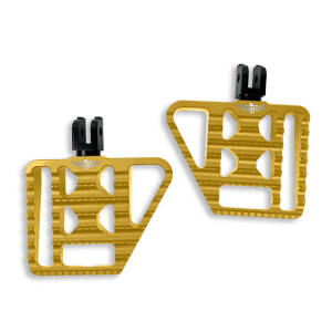 *6 DAYS EXTRA TRANSIT TIME* HeinzBikes, performance mini floorboards V1. Gold