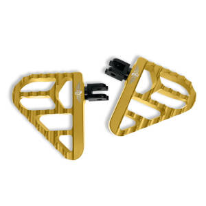 *6 DAYS EXTRA TRANSIT TIME* HeinzBikes, performance mini floorboards V2. Gold