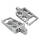 HeinzBikes, MX foot pegs V1. Silver