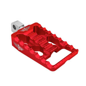 HeinzBikes, MX foot pegs V1. Red