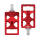 HeinzBikes, MX foot pegs V1. Red