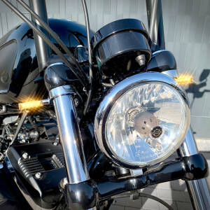 HeinzBikes, Blokk Line LED turn signal. Chrome