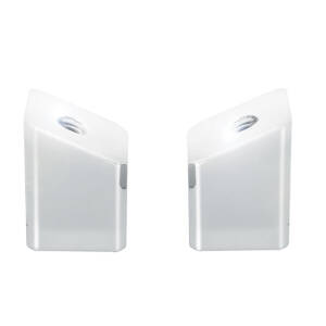 HeinzBikes, license plate holder adapter Blokks. Chrome