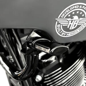 HeinzBikes, ST Classic turn signals. Black