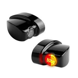 HeinzBikes, Nano Winglets 3-1 taillight/turn signals. Black