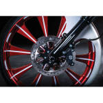 HeinzBikes, universal fork cover set. Black