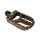 HeinzBikes, MX foot pegs V2. Bronze