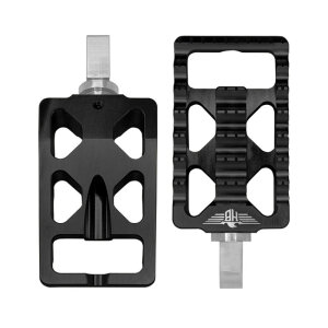 *6 DAYS EXTRA TRANSIT TIME* HeinzBikes, MX foot pegs V1. Black