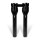 HeinzBikes, Clubstyle straight risers 10". Black/Black