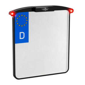 HeinzBikes, All-in-1 Nano license plate holder. Black