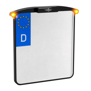 HeinzBikes, All-in-1 Nano license plate holder. Black