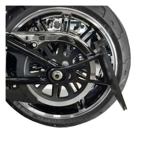 HeinzBikes, side mount license plate bracket. Black