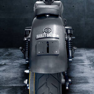 HeinzBikes, license plate holder adapter Blokks. Black