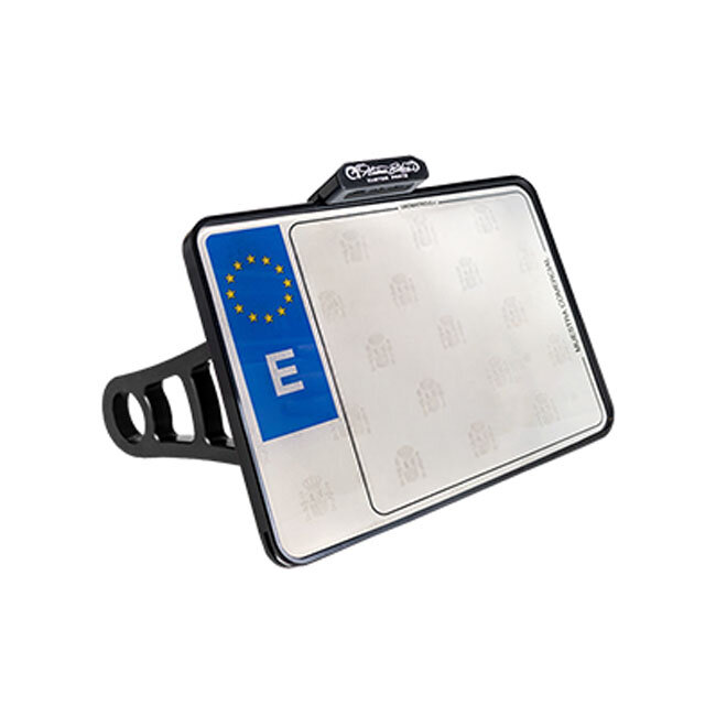 *6 DAYS EXTRA TRANSIT TIME* HeinzBikes, side mount licenese plate bracket. Black