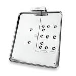 HeinzBikes, side mount license plate bracket. Chrome