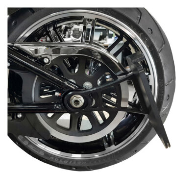 HeinzBikes, side mount license plate bracket. Black