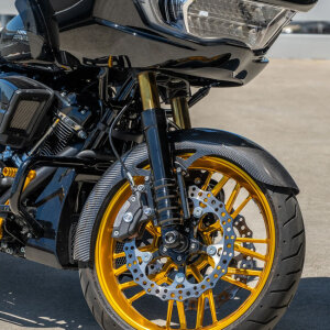 Arlen Ness, carbon fiber Wrapper front fender kit. 19"