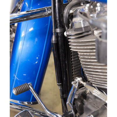 Motion Pro, top half clutch cable. Black. 42"