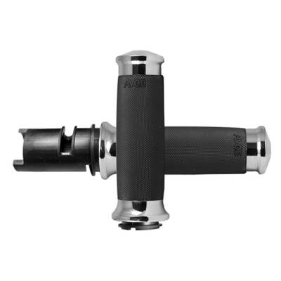 Avon Grips, Custom Contour grips. Chrome