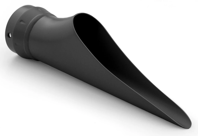 2.5" CREEPER END CAP MATT BLACK (GB)
