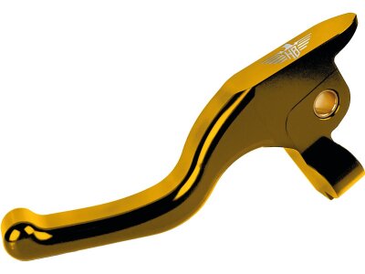 Performance 3-Finger Lever Gold Anodized Cable Clutch