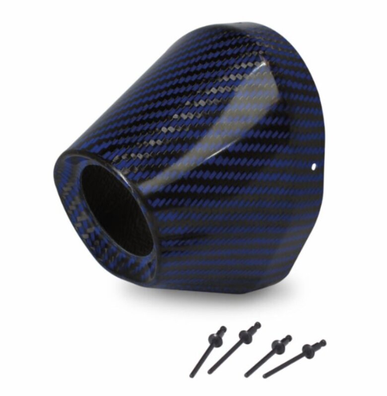 End Cap Cf 4.5 Hole 1 3/4 Blue