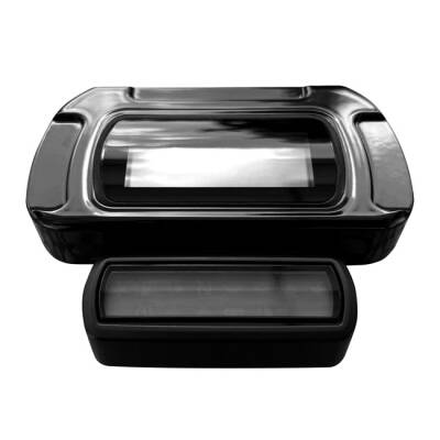 HeinzBikes, square style digital gauge mount. Black