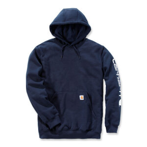 Carhartt Sleeve logo hoodie new navy size XS