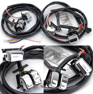 Handlebar Switches RH Black FLH/T96-13