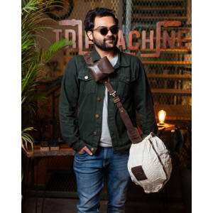 Tripmachine Helmet Harness mocha One size