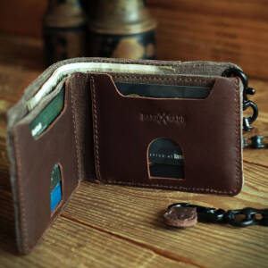 Trip Machine Rodeo wallet Tobacco Brown