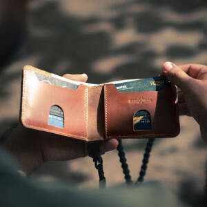 Trip Machine Rodeo wallet Vintage Tan