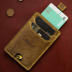 Trip Machine Wiberg cardholder tobacco One size